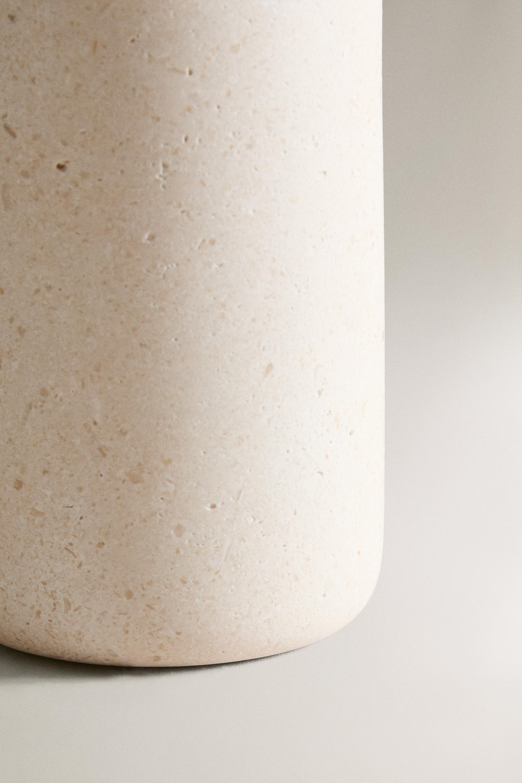 WHITE MARBLE SOAP DISPENSER